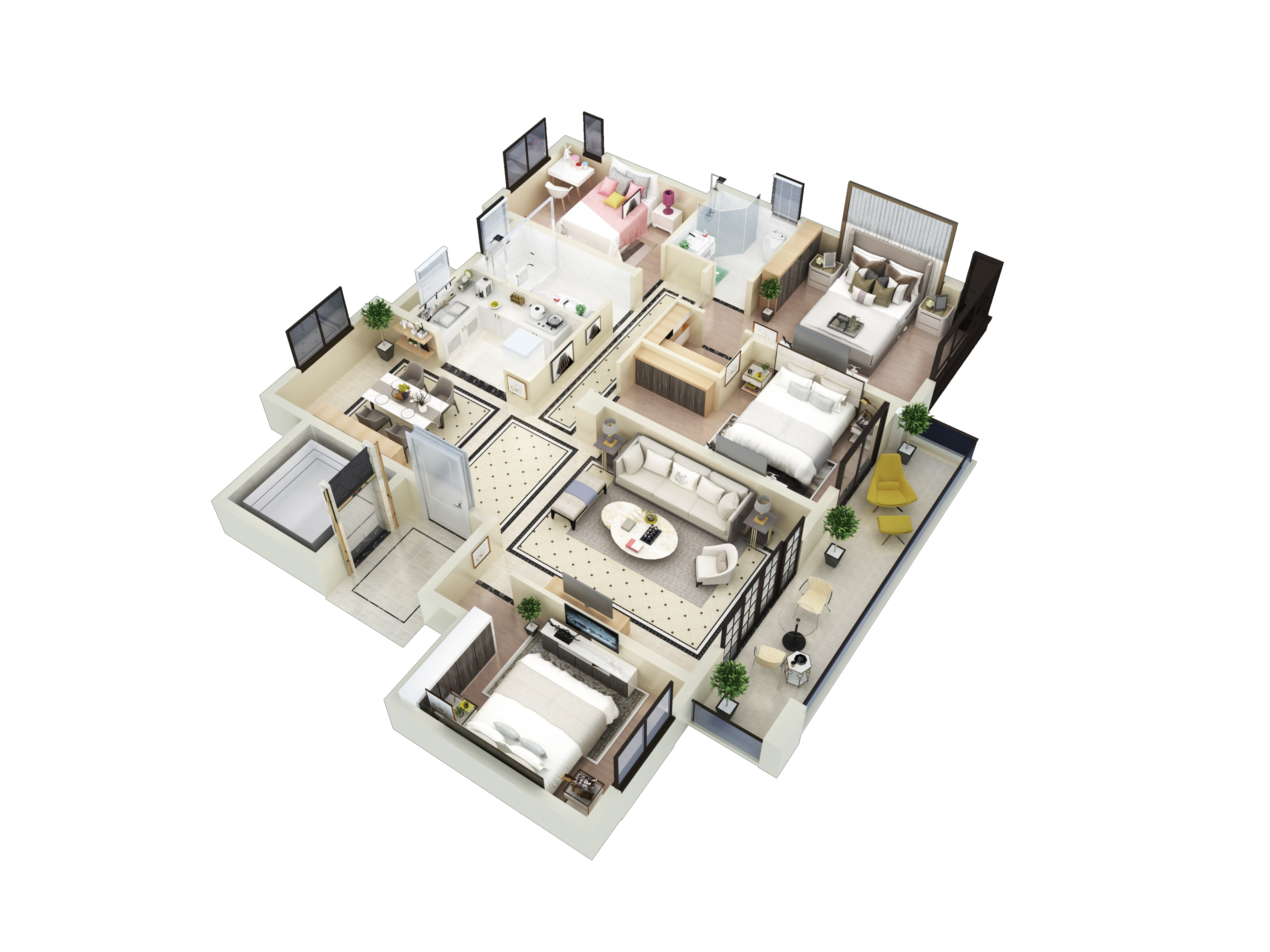 G3戶型 建筑面積: