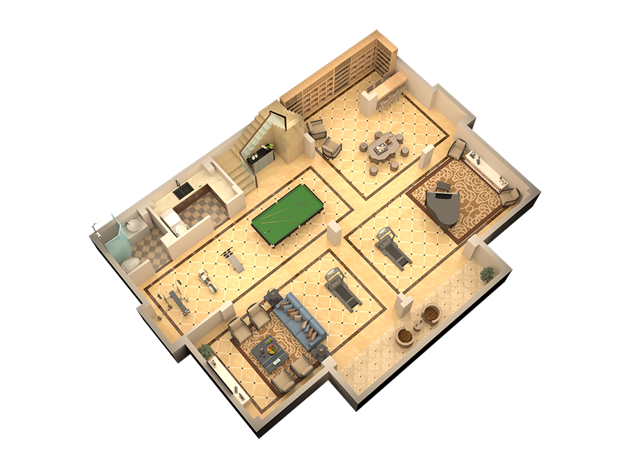 戶型2 建筑面積：